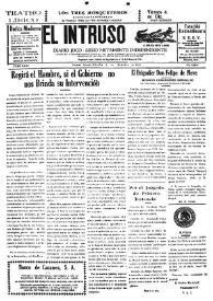 Portada:Diario Joco-serio netamente independiente. Tomo LXXV, núm. 7612, miércoles 2 de diciembre de 1942
