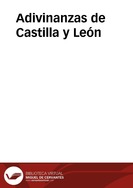 Adivinanzas de Castilla y León / [recopiladas por] Joaquín Díaz, Modesto Martín Cebrián