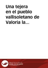 Portada:Una tejera en el pueblo vallisoletano de Valoria la Buena / Misiego Tejada, Jesús Carlos y MARTINEZ MARTIN