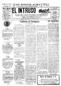 Portada:Diario Joco-serio netamente independiente. Tomo LXXV, núm. 7641, viernes 22 de enero de 1943