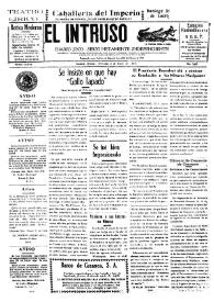 Portada:Diario Joco-serio netamente independiente. Tomo LXXVI, núm. 7645, miércoles 27 de enero de 1943