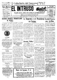 Portada:Diario Joco-serio netamente independiente. Tomo LXXVI, núm. 7647, viernes 29 de enero de 1943