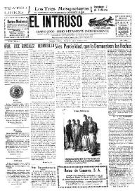 Portada:Diario Joco-serio netamente independiente. Tomo LXXVI, núm. 7653, viernes 5 de febrero de 1943