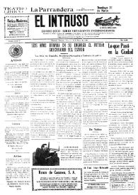 Portada:Diario Joco-serio netamente independiente. Tomo LXXVII, núm. 7689, viernes 19 de marzo de 1943