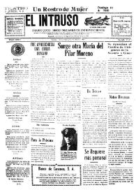 Portada:Diario Joco-serio netamente independiente. Tomo LXXVII, núm. 7705, miércoles 7 de abril de 1943