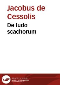 De ludo scachorum