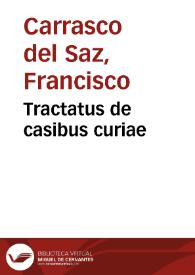 Portada:Tractatus de casibus curiae