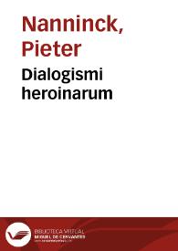 Portada:Dialogismi heroinarum