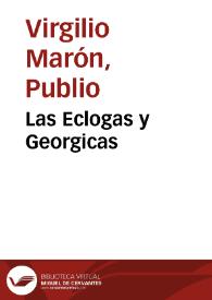 Portada:Las Eclogas y Georgicas