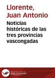 Portada:Noticias históricas de las tres provincias vascongadas