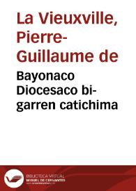 Portada:Bayonaco Diocesaco bi-garren catichima