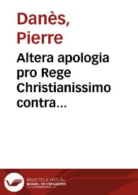 Portada:Altera apologia pro Rege Christianissimo contra Caesarianos