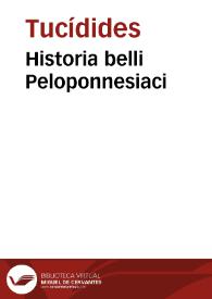 Portada:Historia belli Peloponnesiaci