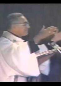 Portada:Imágenes de archivo sobre Monseñor Romero : 01. Fragmento de homilía. 1980
