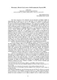 Portada:Moctezuma y Hernán Cortés en una relación manuscrita (Segovia 1600) / Sagrario López Poza