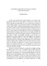 Portada:\"Los diez libros de arquitectura\" de Vitruvio, en la traducción de José Ortiz y Sanz (1787) / Félix Díaz Moreno