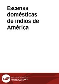 Portada:Escenas domésticas de indios de América