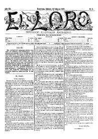 Portada:Núm. 6, 12 de febrero de 1881