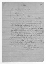 Portada:[Carta de Juan Acuña a Luis A. García. Cusihuiriáchic, (Chihuahua), 5 de marzo de 1911]