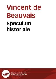 Portada:Speculum historiale