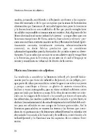 Portada:Hacia una literatura sin adjetivos [Fragmentos] / María Teresa Andruetto
