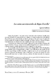 Portada:Los autos sacramentales de Rojas Zorrilla / Ignacio Arellano