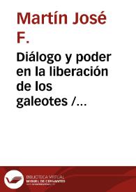 Portada:Diálogo y poder en la liberación de los galeotes / José F. Martín