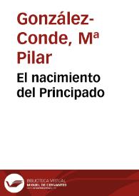 Portada:El nacimiento del Principado / Pilar González-Conde