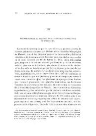 Portada:Informe sobre el \"Boletín de la Sociedad Geográfica de Madrid\" / Pedro de Madrazo