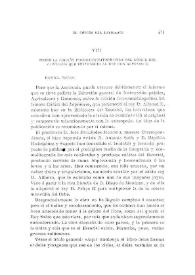 Portada:Sobre la edición fotocromolitográfica del Códice del "Lapidario", que perteneció al rey D. Alfonso X / Aureliano Fernández-Guerra; Pedro de Madrazo