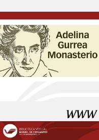 Portada:Adelina Gurrea Monasterio / director Beatriz Álvarez Tardío