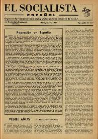 Portada:Año XIII, núm. 117, enero de 1959