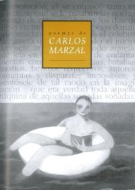 Portada:Poemas / de Carlos Marzal