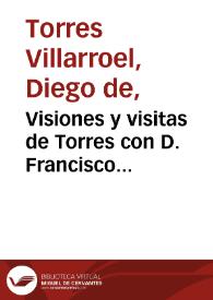 Portada:Visiones y visitas de Torres con D. Francisco de Quevedo por la corte