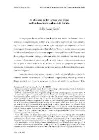 Portada:El discurso de las armas y las letras en \"La Araucana\" de Alonso de Ercilla / Rodrigo Faúndez Carreño