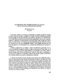 Portada:El espejismo del Preste Juan de las Indias en su reflejo literario en España / Nieves Baranda