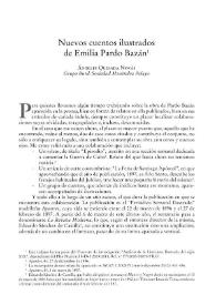Portada:Nuevos cuentos ilustrados de Emilia Pardo Bazán / Ángeles Quesada Novás