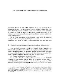 Portada:La edición de las Rimas de Bécquer  / Roldan Pérez, Antonio