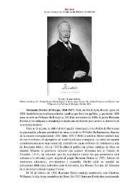 Portada:Hermann Herder (Friburgo, 1864-1937) [Semblanza] / Álvaro Ceballos Viro