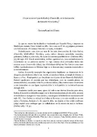 Portada:\"Ce qui ne meurt pas\" de Barbey d'Aurevilly, en la traducción de Ricardo Pérez (1884) / Carmen Ramírez Gómez