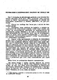 Portada:Federalismo e rexionalismo galegos no século XIX / X. Vilas Nogueira