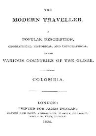 Portada:A Popular description, geographical, historical, and topographical, of the various countries of the globe