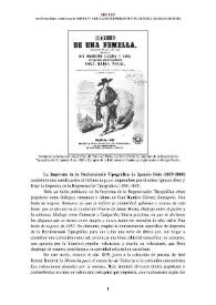 Portada:Imprenta de la Rechenerasió Tipográfica de Ignacio Boix (1859-1860) [Semblanza] / Ana Peñas Ruiz