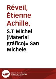 Portada:S.T Michel [Material gráfico]= San Michele