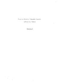 Portada:Report on Fulbright Evaluation Research 1972-1973 U.S. Grantees. Appendix I