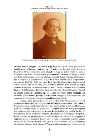 Portada:Manuel Ancízar (Bogotá, 1811-1882) [Semblanza] / Gilberto Loaiza Cano