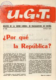 Portada:Núm. 368, marzo de 1976