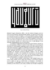 Portada:Editorial Yaugurú (Montevideo, 2004-) [Semblanza] / Leonardo Guedes Marrero