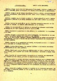 Portada:Programa. Augusto Barcia (5-2-1947)