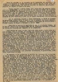 Portada:Informe de Indalecio Prieto sobre las repercusiones que pudiera tener la entrevista de Juan de Borbón con Francisco Franco en las mantenidas por socialistas y monárquicos. San Juan de la luz, 17 de septiembre de 1948